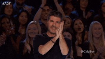 simon cowell thumbs up GIF by America's Got Talent