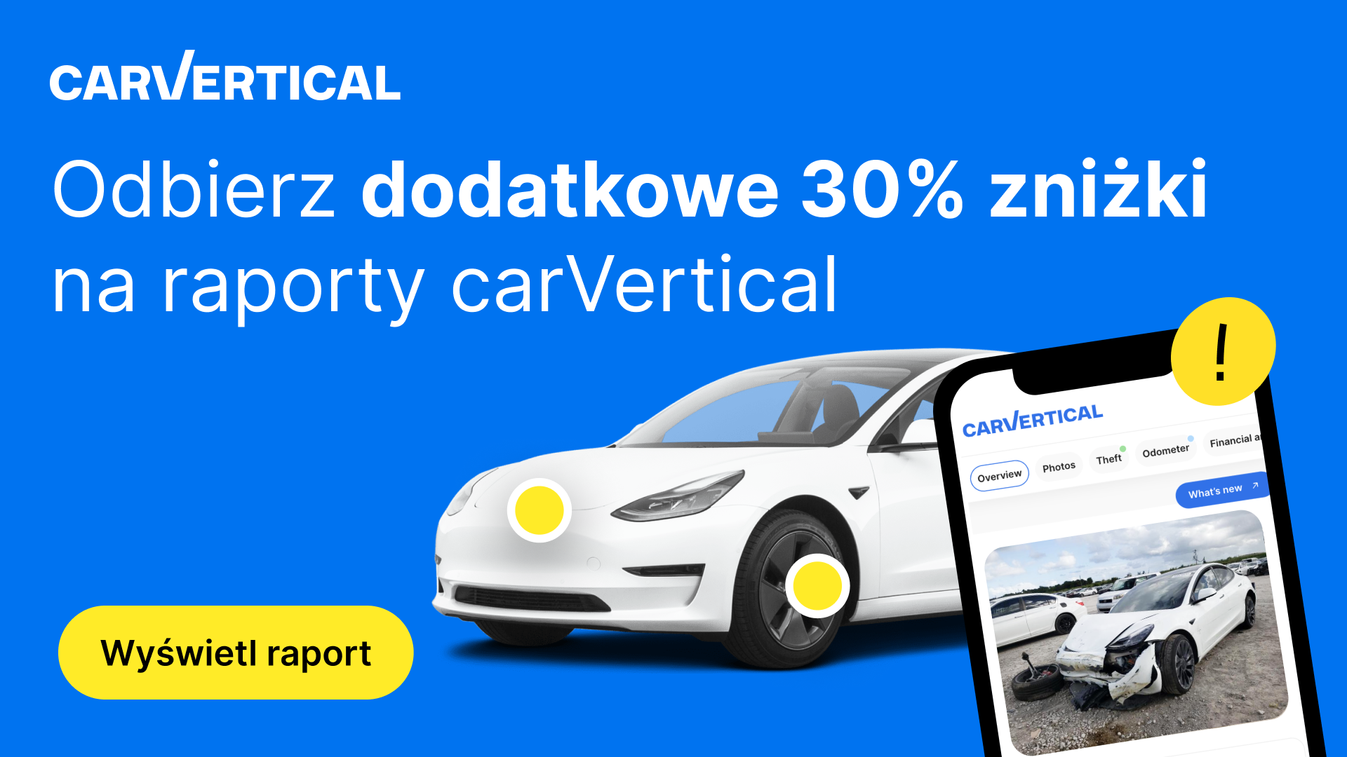 Kupujesz używane auto? Sprawdź je przed zakupem z raportem carVertical!